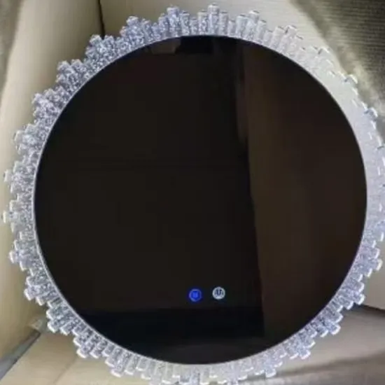Modern Anti-Fog Bathroom Mirror with Smart Touch Controls