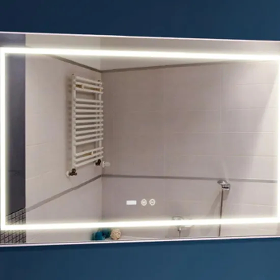 Bluetooth-Enabled LED Smart Bathroom Mirror with Adjustable Brightness