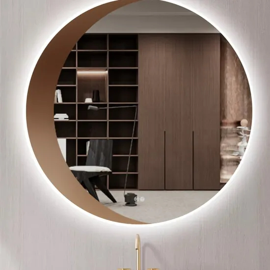 Sleek Touch-Sensor LED Bathroom Mirror for Modern Homes