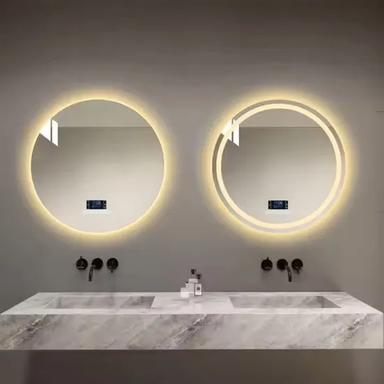 Chic Framing Bathroom Vanity Mirror with Smart LED Features
