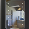 Stylish LED Backlit Bathroom Mirror with Sleek Aluminum Frame