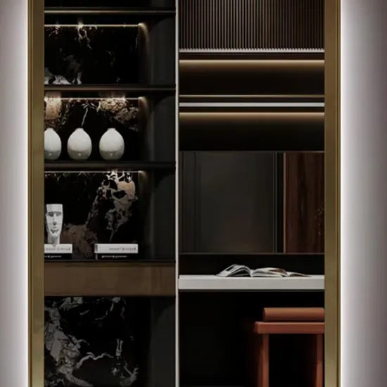 Modern LED Smart Bathroom Vanity Mirror with Aluminum Frame