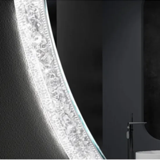 Smart LED Bathroom Mirror with Bluetooth and Touch Control