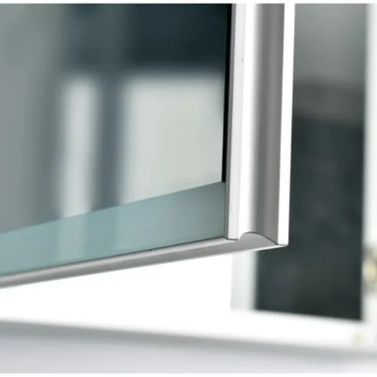 Modern Touch Control LED Bathroom Mirror for Ultimate Convenience
