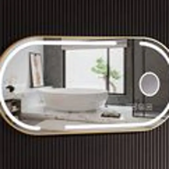 Smart LED Bathroom Vanity Mirror with Advanced Features