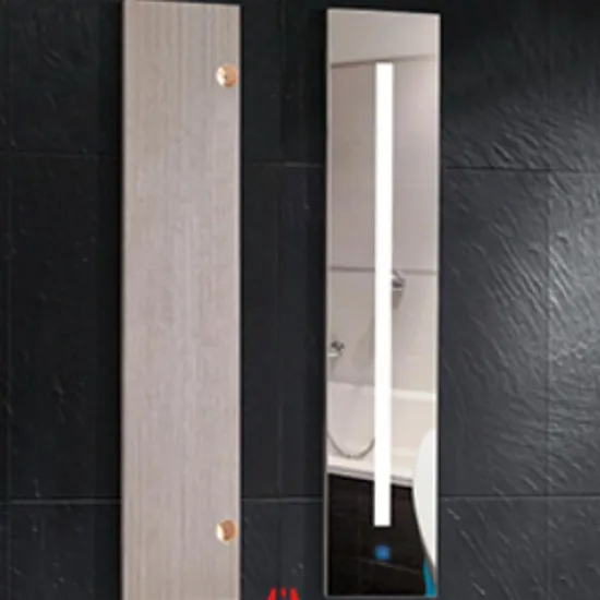 Modern LED Bathroom Cabinet with Touch-Sensitive Mirror Function