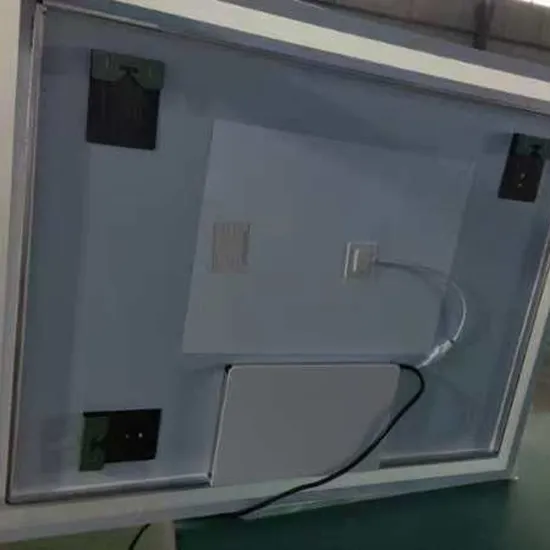 Modern LED Bathroom Mirror with Chic Frame Design