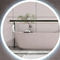 Sleek Modern LED Backlit Bathroom Vanity Mirror for Elegant Spaces