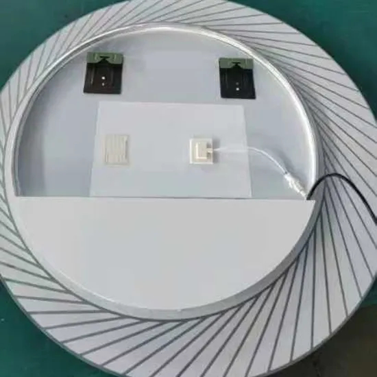 High-Tech Vanity Mirror with Smart Lighting and Bluetooth Speakers
