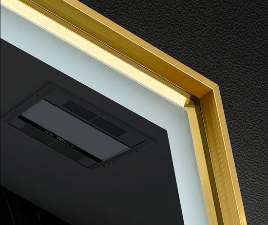 Smart Touch Mirror with LED Lights and Bluetooth Audio