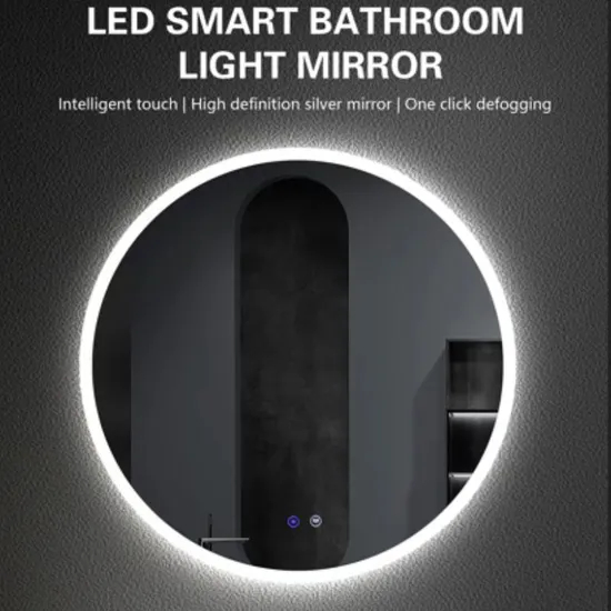Modern LED Lighted Vanity Mirror for Ultimate Bathroom Illumination