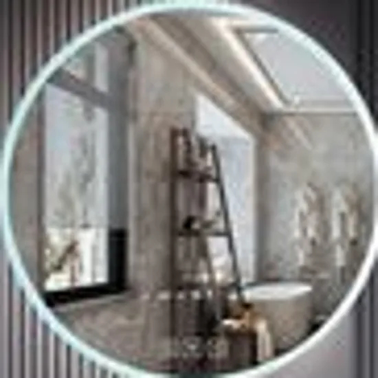 Stylish LED Vanity Mirror with Adjustable Lighting for Makeup