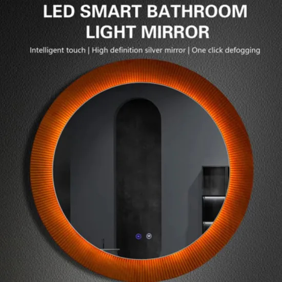 Modern LED Smart Bathroom Lighted Vanity Mirror for Ultimate Reflection