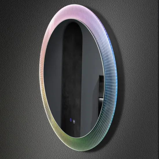 Elegant LED Smart Touch Mirror for Modern Bathrooms