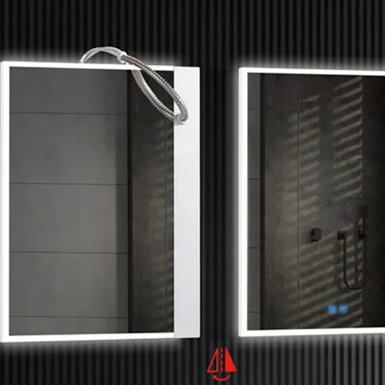 Sleek Modern LED Bathroom Mirror with Stylish Storage Cabinet