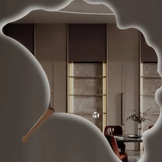 Smart Touch LED Wall Mirror for Contemporary Bathroom Design