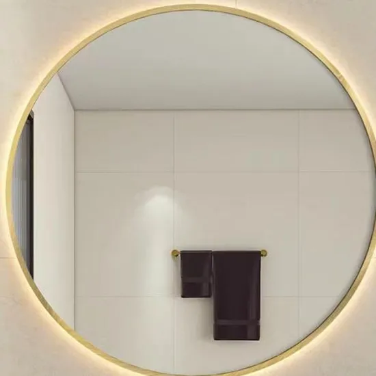 Smart Multifunctional LED Bathroom Mirror with Adjustable Lighting