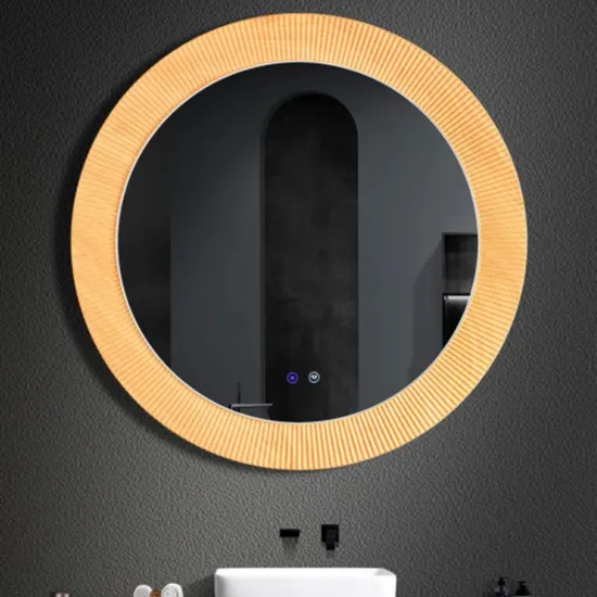 Modern LED Smart Bathroom Lighted Vanity Mirror for Ultimate Reflection