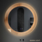 High-Tech Smart Bathroom Mirror with Adjustable LED Light Features