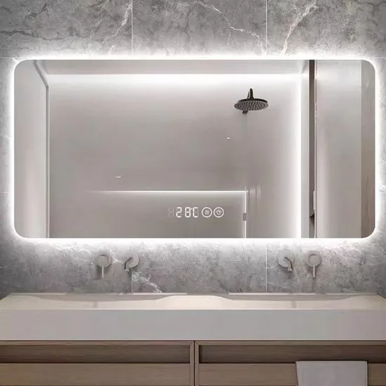 Sleek Touch-Controlled LED Backlit Vanity Mirror for Modern Homes