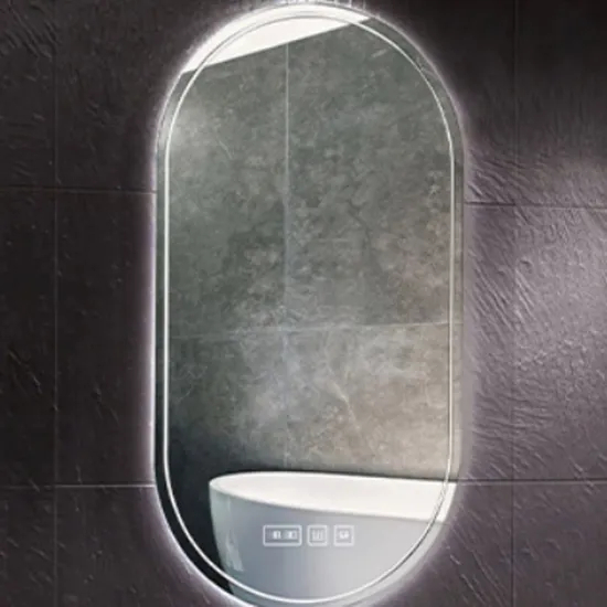 Sleek Modern LED Bathroom Mirror with Customizable Lighting Options