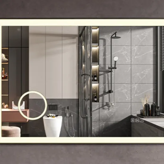 Sleek Modern LED Bathroom Vanity Mirror with Touch Sensor