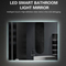 Sleek Modern LED Touch Control Bathroom Vanity Mirror