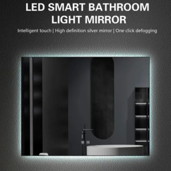 Sleek Modern LED Touch Control Bathroom Vanity Mirror