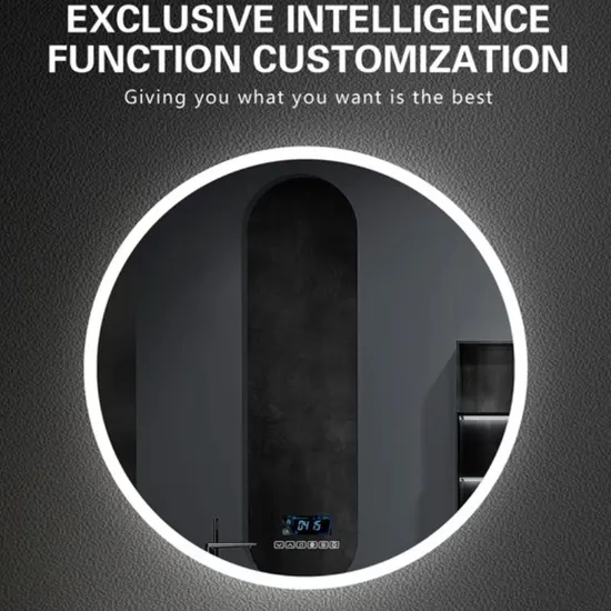 Stylish Bluetooth Bathroom LED Mirror with Touch Control