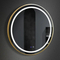 Modern LED Bathroom Mirror with Bluetooth Audio Speakers