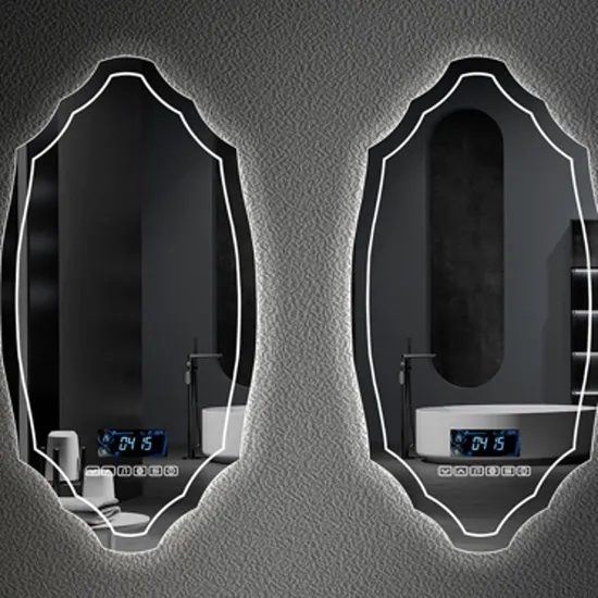 Sleek Touch-Control LED Bathroom Mirror with Smart Features