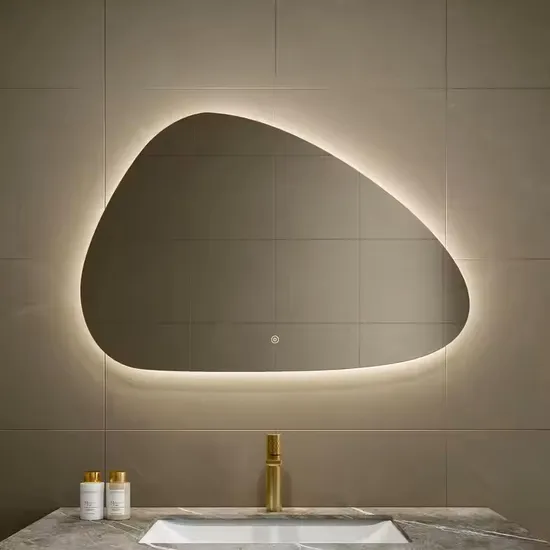 Elegant 4mm Touch Mirror with LED Lighting by Chaoyi