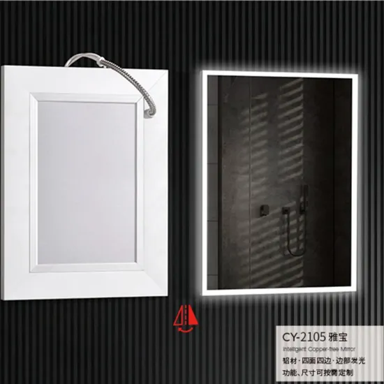 Modern Touch Screen LED Bathroom Mirror with Illumination