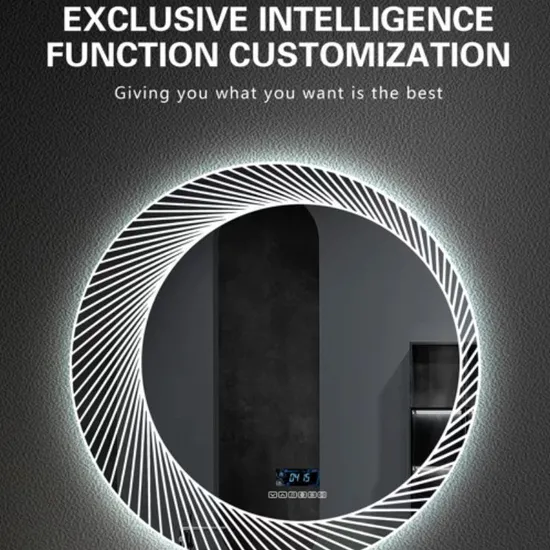 High-Quality LED Illuminated Bathroom Mirror for Perfect Grooming