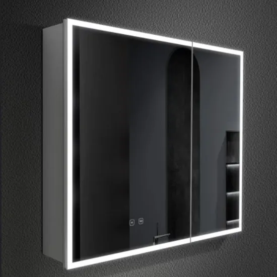 Modern Touch Control LED Bathroom Mirror for Ultimate Convenience