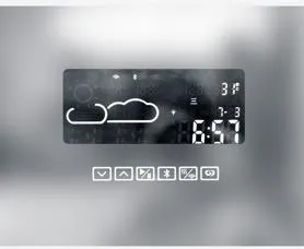 Contemporary LED Illuminated Bathroom Mirror for Perfect Reflection