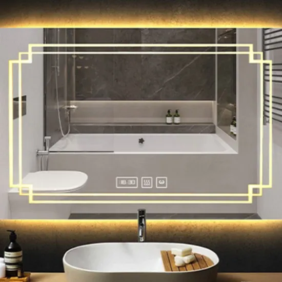 Elegant LED Backlit Vanity Mirror for Stylish Bathrooms
