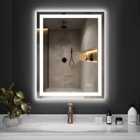 Chaoyi 400*700mm Touch Mirror, LED with 3mm Thickness for Chic Interiors