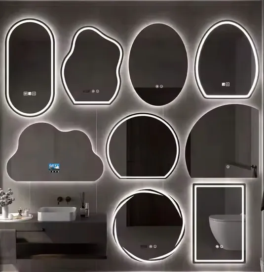 Chaoyi 4mm Touch Mirror with LED, 450*750mm Size