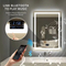 Elegant 4mm Touch Mirror with LED Lighting by Chaoyi