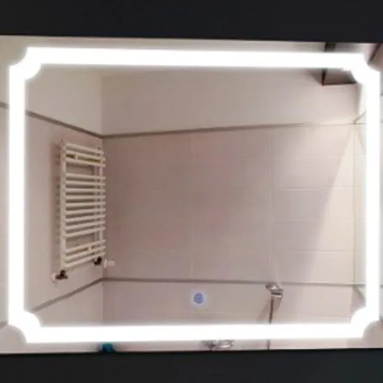 Smart Touch LED Wall Mirror for Contemporary Bathroom Design