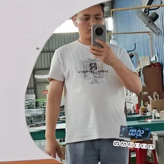 Stylish 450*750mm LED Touch Mirror, 4mm by Chaoyi