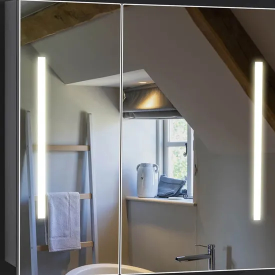 Innovative Smart LED Bathroom Mirror with Touch Frame Technology