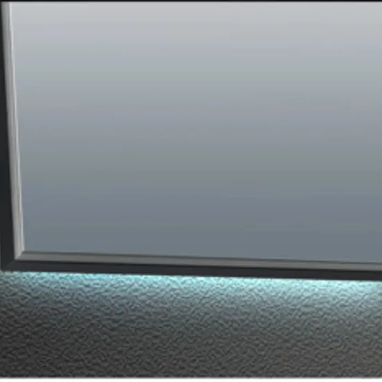 Sleek Modern LED Touch Control Bathroom Vanity Mirror