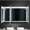 Smart Touch High-Tech LED Bathroom Mirror for Modern Spaces