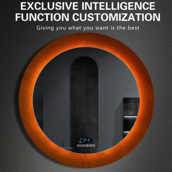 Modern LED Smart Bathroom Lighted Vanity Mirror for Ultimate Reflection
