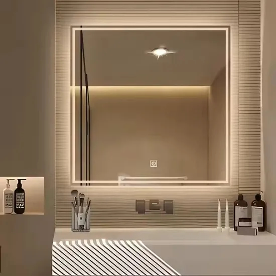 Elegant 3mm Thick LED Touch Mirror - Chaoyi 400*700mm