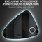 Hotel or Home Wall Mounted Backlit Intelligent Aluminum LED Bathroom Mirror with Defogging Bluetooth Music Smart Mirror