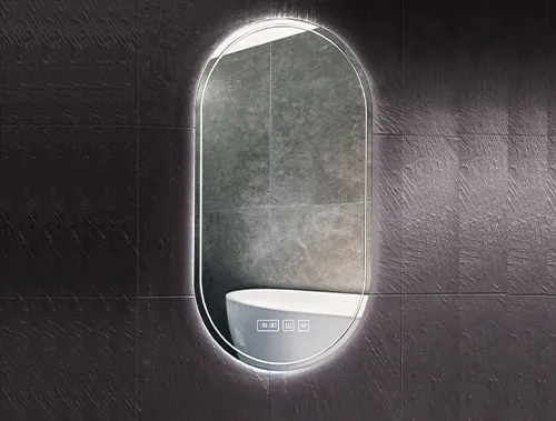 Modern Smart LED Bathroom Mirror with Touch Control Lighting
