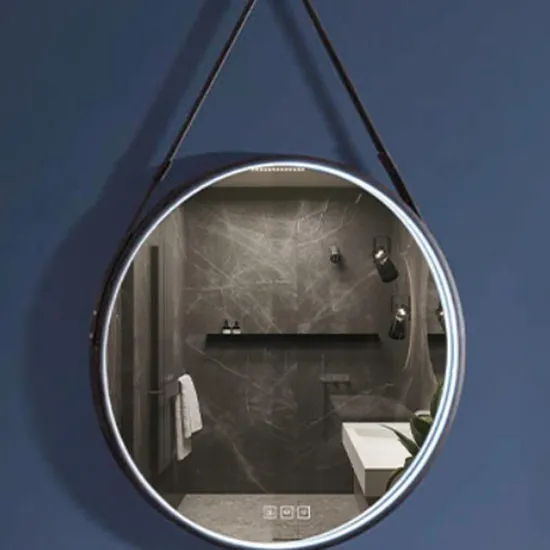 Sleek Touch Screen LED Bathroom Mirror with Adjustable Lighting